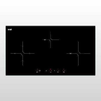 Bếp kính âm 2 từ và 1 điện MH-03IR N